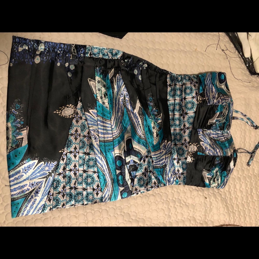 Le château satin summer dress